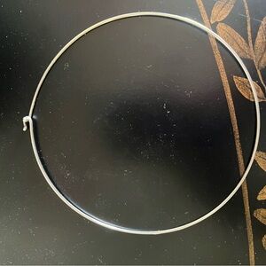 James Avery Sterling silver wire choker collar necklace *retired*